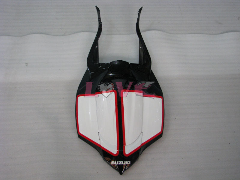 YOSHIMURA - White Black Fairings and Bodywork For 2008-2010 GSX-R600 #LF3966