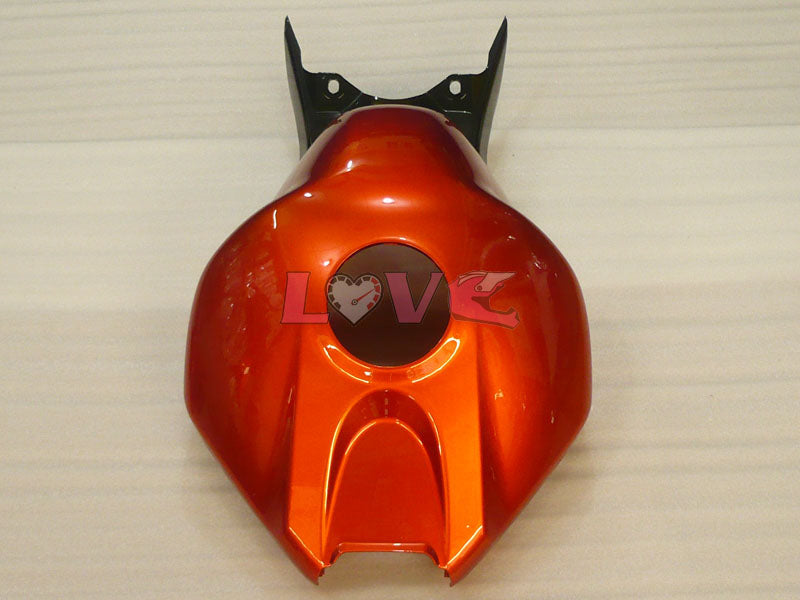 Flame - Orange Black Fairings and Bodywork For 2006-2007 CBR1000RR #LF7245