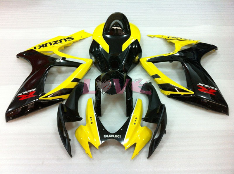 Factory Style - Yellow Fairings and Bodywork For 2006-2007 GSX-R750 #LF3989