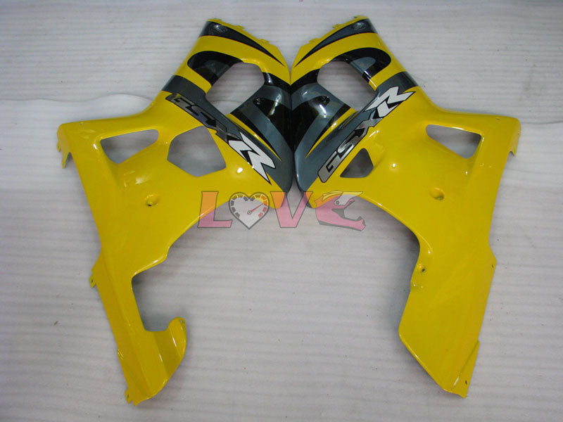 Factory Style - Yellow Black Fairings and Bodywork For 2000-2002 GSX-R1000 #LF4164