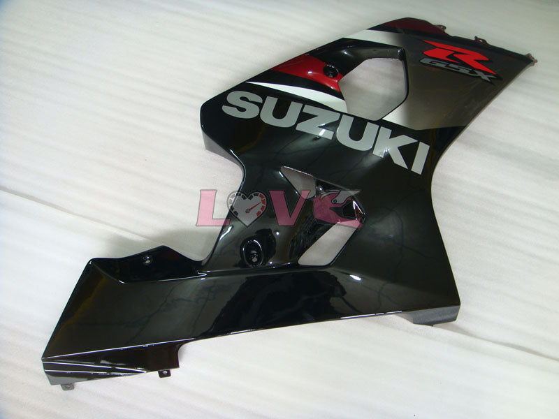 Factory Style - Red Black Fairings and Bodywork For 2004-2005 GSX-R600 #LF6447