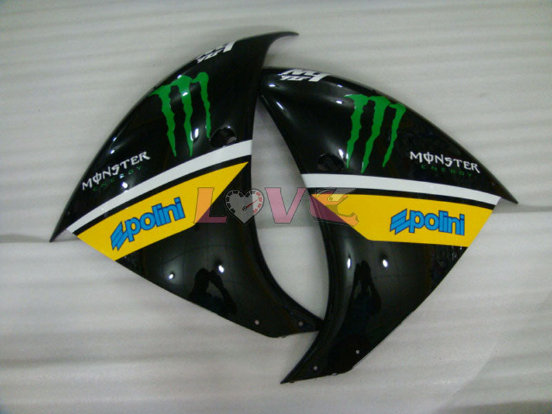 Monster - Red Black Fairings and Bodywork For 2009-2011 YZF-R1 #LF6938