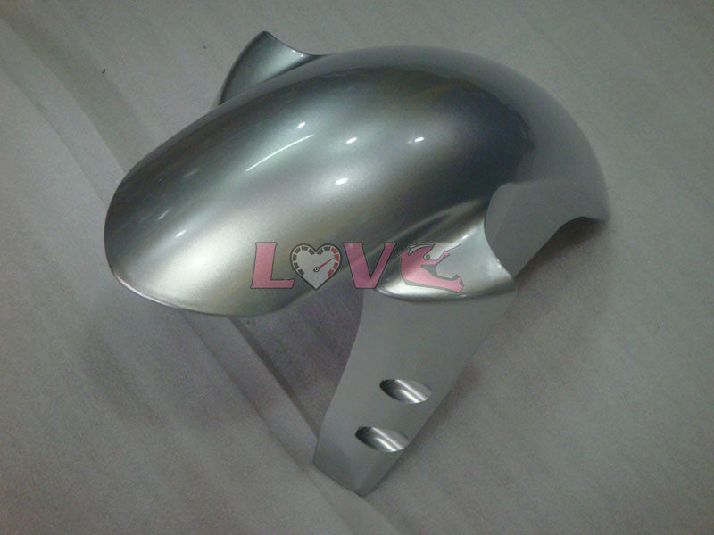 Factory Style - Black Silver Matte Fairings and Bodywork For 2002-2003 YZF-R1 #LF3590