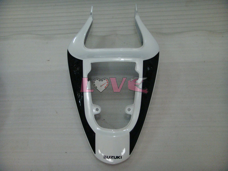Factory Style - White Black Silver Fairings and Bodywork For 2000-2002 GSX-R1000 #LF4153