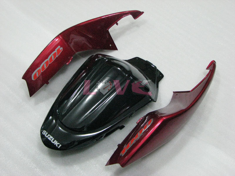 Factory Style - Red Black Fairings and Bodywork For 2005-2006 GSX-R1000 #LF3843