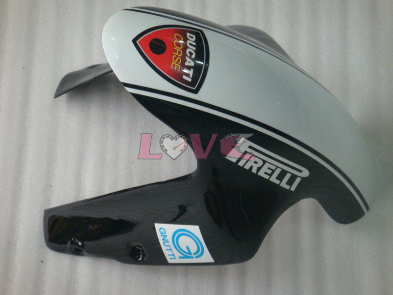 Xerox - White Black Fairings and Bodywork For 2009-2011 1198 #LF3114