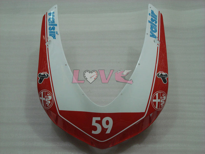 Xerox - Red White Fairings and Bodywork For 2007-2009 1098 #LF5648