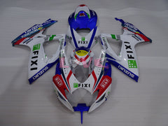 FIXI - Blue White Fairings and Bodywork For 2006-2007 GSX-R750 #LF4017