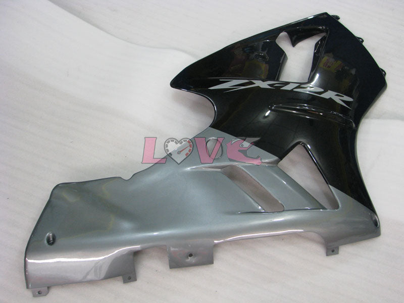 Factory Style - Black Grey Fairings and Bodywork For 2002-2005 NINJA ZX-12R #LF4835