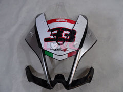 Bearacer - Red White Silver Fairings and Bodywork For 2004-2009 RS125 #LF3071