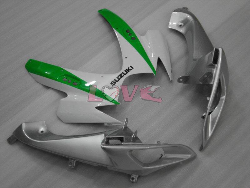 Factory Style - White Silver Fairings and Bodywork For 2006-2007 GSX-R600 #LF6336