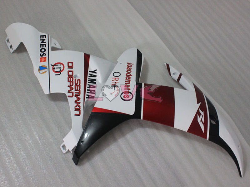Customize - Red White Black Fairings and Bodywork For 2002-2003 YZF-R1 #LF3598
