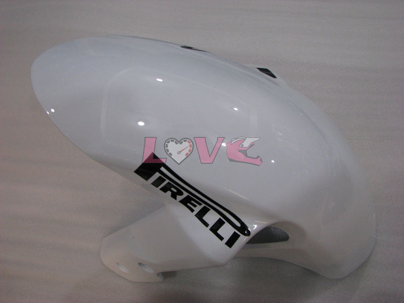 Corona - White Black Fairings and Bodywork For 2006-2007 GSX-R750 #LF6572
