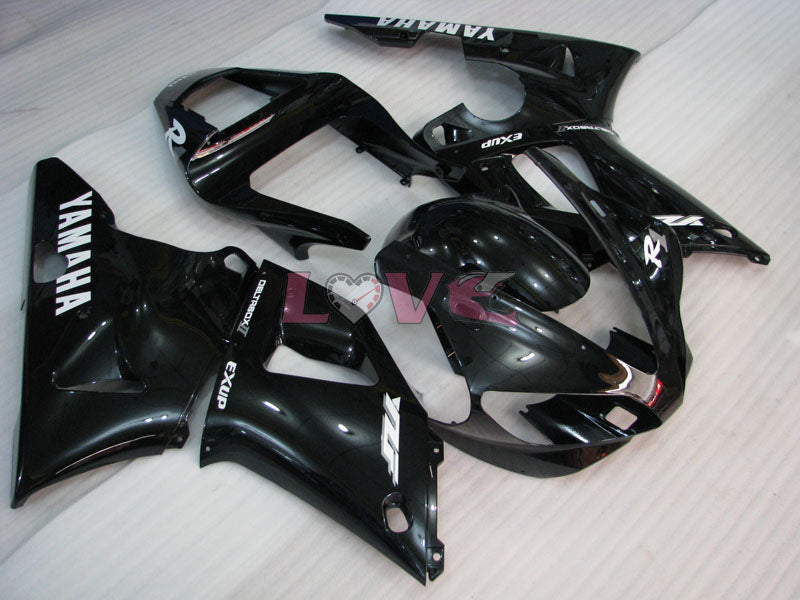 Factory Style - Black Fairings and Bodywork For 2000-2001 YZF-R1 #LF3626