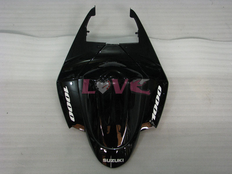 Flame - White Black Fairings and Bodywork For 2005-2006 GSX-R1000 #LF5893
