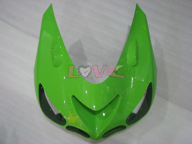 Customize - Green Black Fairings and Bodywork For 2006-2011 NINJA ZX-14R #LF3230