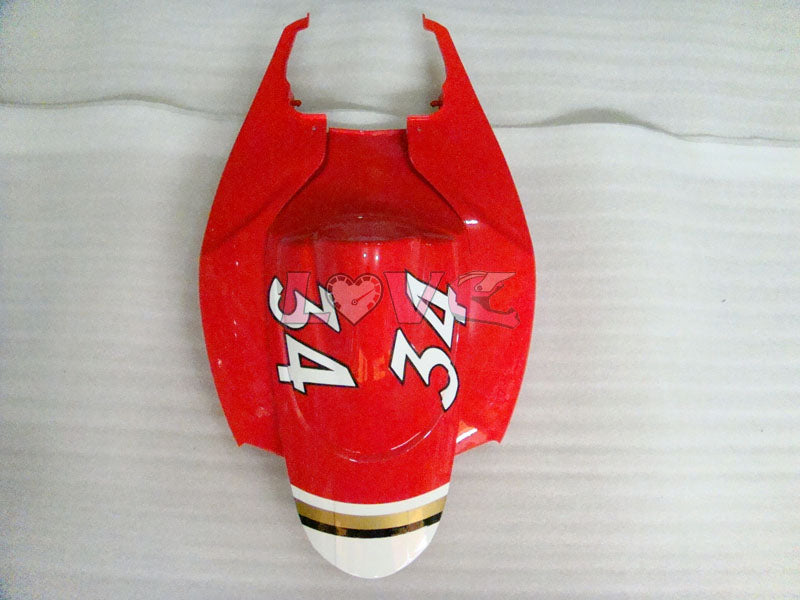 Lucky Strike - Red White Fairings and Bodywork For 2006-2007 GSX-R750 #LF6532