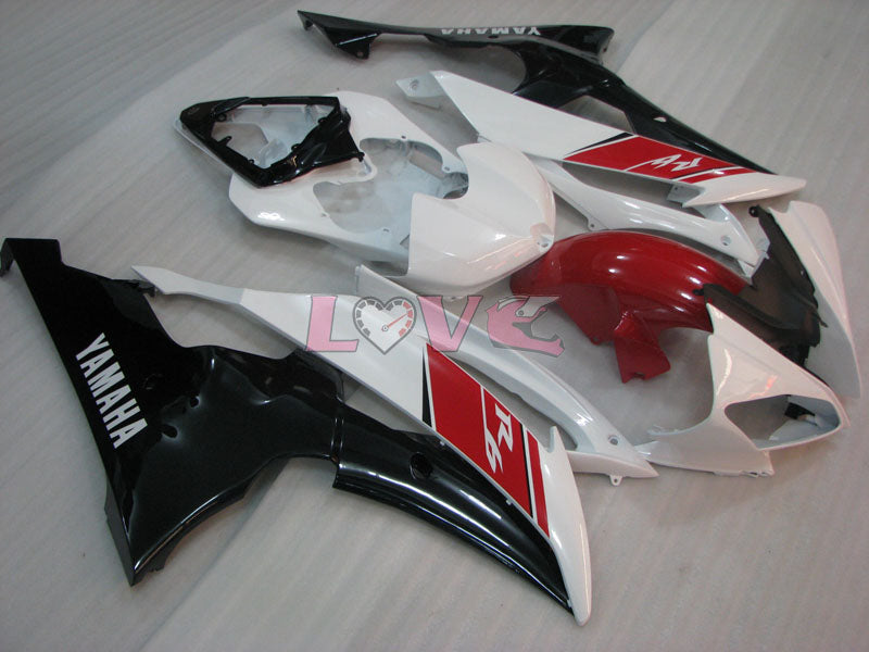 Factory Style - Red White Black Fairings and Bodywork For 2008-2016 YZF-R6 #LF3384