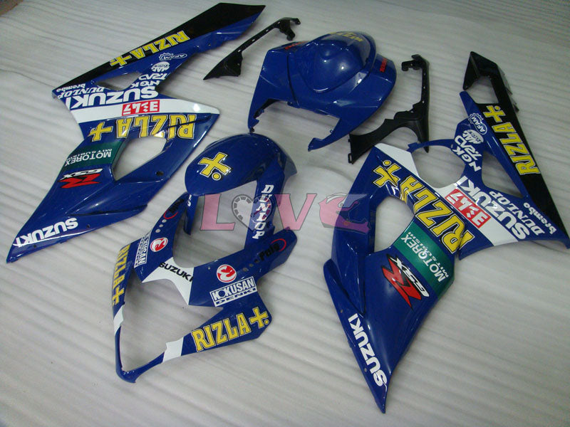 Rizla+ - Blue Black Fairings and Bodywork For 2005-2006 GSX-R1000 #LF5801
