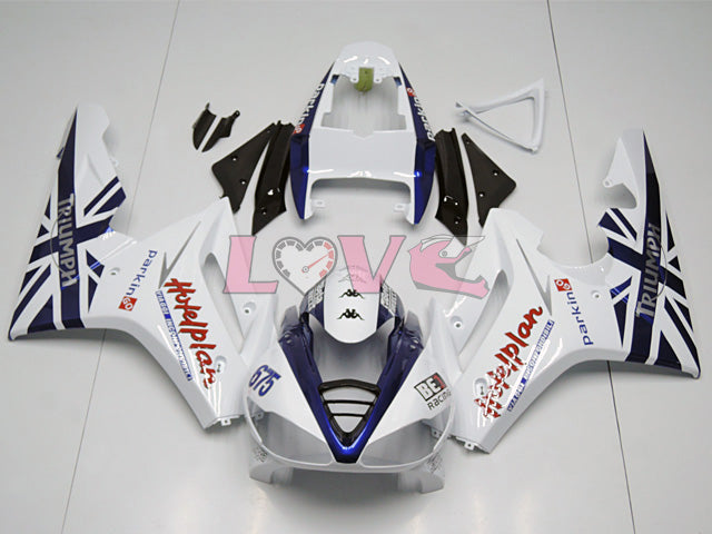 HM Plant - White Fairings and Bodywork For 2009-2012 Daytona 675 #LF4635