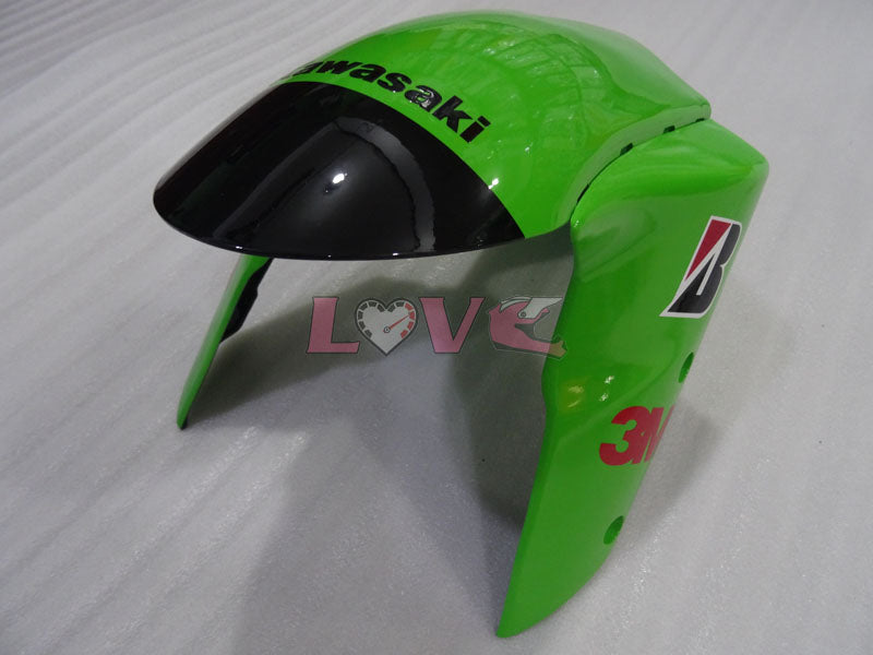 Monster - Green Black Fairings and Bodywork For 2006-2007 NINJA ZX-10R #LF3260