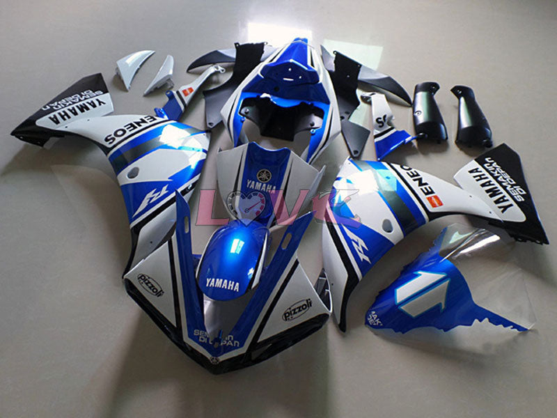 Sterilgarda - Blue White Fairings and Bodywork For 2012-2014 YZF-R1 #LF4783