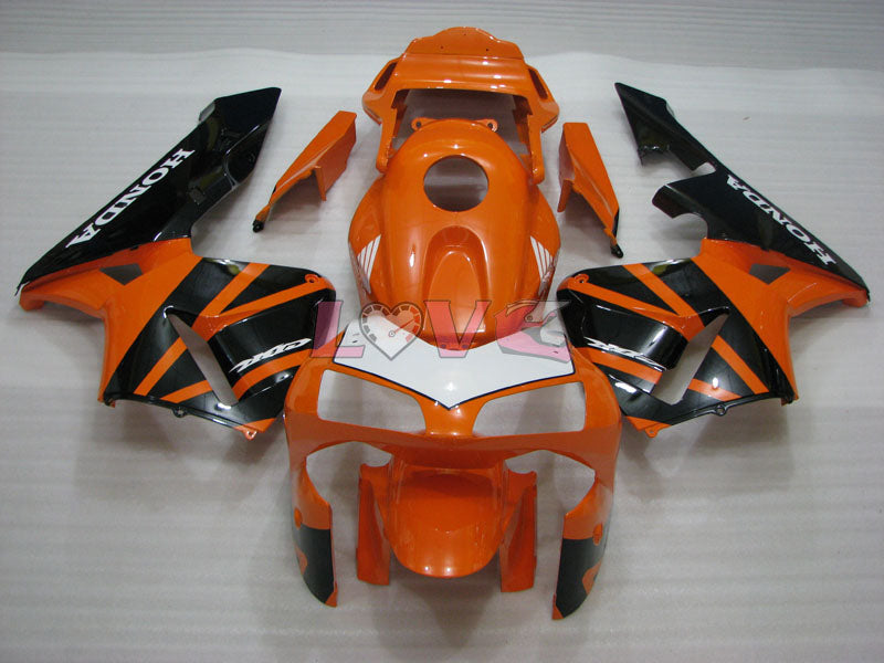 Factory Style - Orange Black Fairings and Bodywork For 2003-2004 CBR600RR #LF5353
