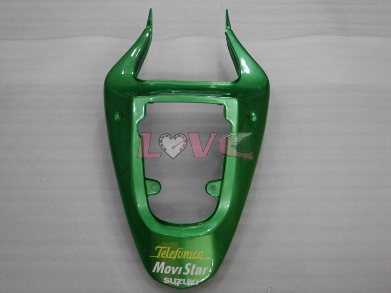 MOTUL - Green Fairings and Bodywork For 2000-2002 GSX-R1000 #LF4169