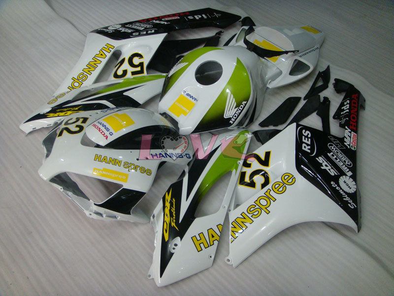 HANN Spree - Yellow Green White Fairings and Bodywork For 2004-2005 CBR1000RR #LF7332