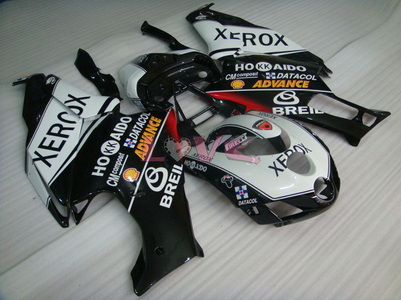 Xerox - White Black Fairings and Bodywork For 2005-2006 999 #LF5487