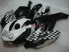 Factory Style Customize - White Black Fairings and Bodywork For 2004-2005 CBR1000RR #LF4412
