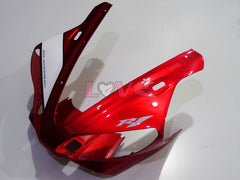 Factory Style - Red White Black Fairings and Bodywork For 2000-2001 YZF-R1 #LF3618