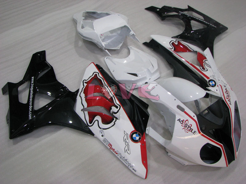 Factory Style Customize - Red White Black Fairings and Bodywork For 2009-2014 S1000RR #LF3061
