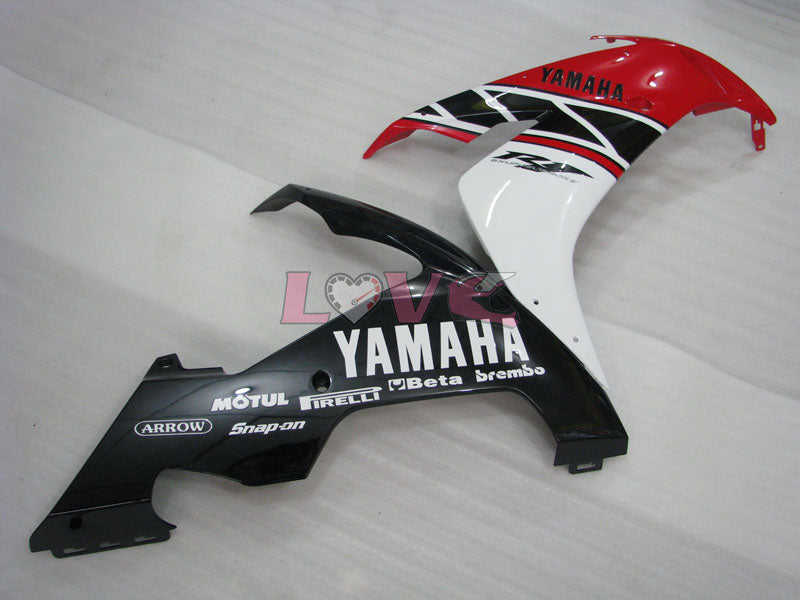 MOTUL - Red White Black Fairings and Bodywork For 2004-2006 YZF-R1 #LF3702