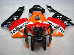 MICHELIN RK Repsol - Orange Black Fairings and Bodywork For 2005-2006 CBR600RR #LF7486
