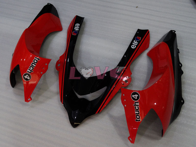 Monster - Red Black Fairings and Bodywork For 2004-2005 Ninja ZX-10R #LF3271