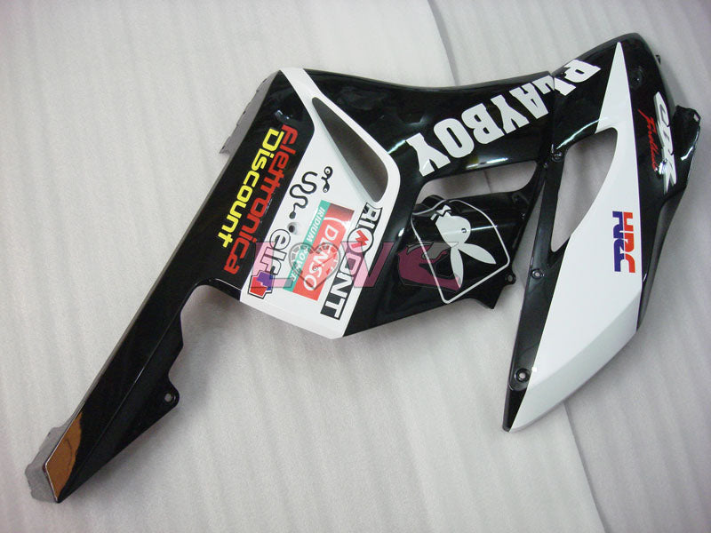 PlayBoy - White Black Fairings and Bodywork For 2004-2005 CBR1000RR #LF7306