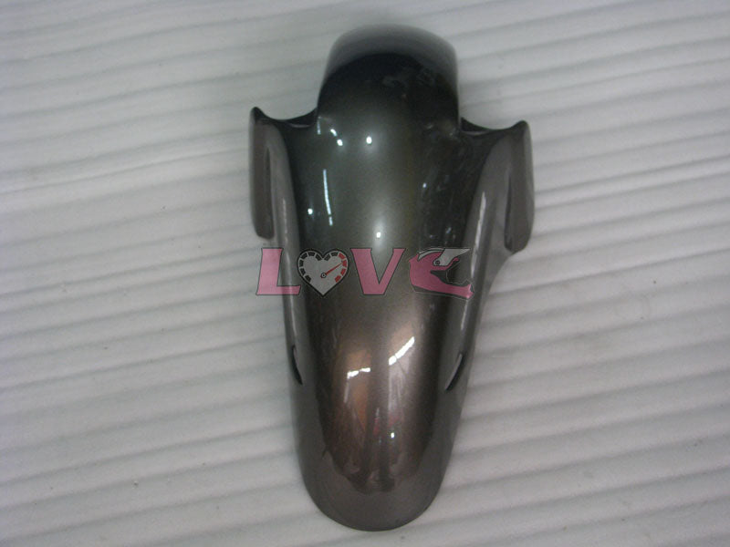 Flame - Black Grey Fairings and Bodywork For 1996-2007 CBR1100XX #LF5136