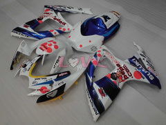 MOTUL - Blue White Fairings and Bodywork For 2006-2007 GSX-R750 #LF4006