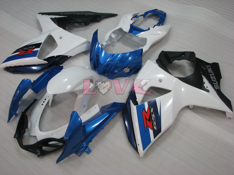 Factory Style - Blue White Fairings and Bodywork For 2009-2016 GSX-R1000 #LF3802