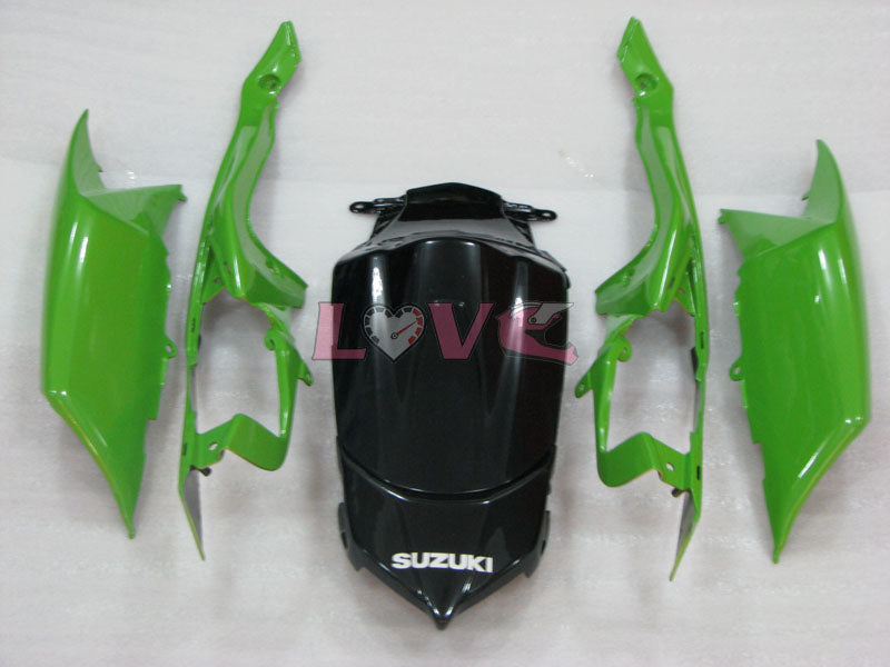 Factory Style - Green White Black Fairings and Bodywork For 2008-2010 GSX-R600 #LF3954