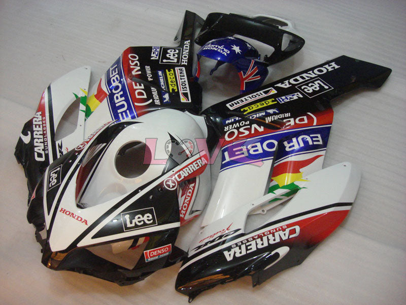 Lee - White Black Fairings and Bodywork For 2004-2005 CBR1000RR #LF7327