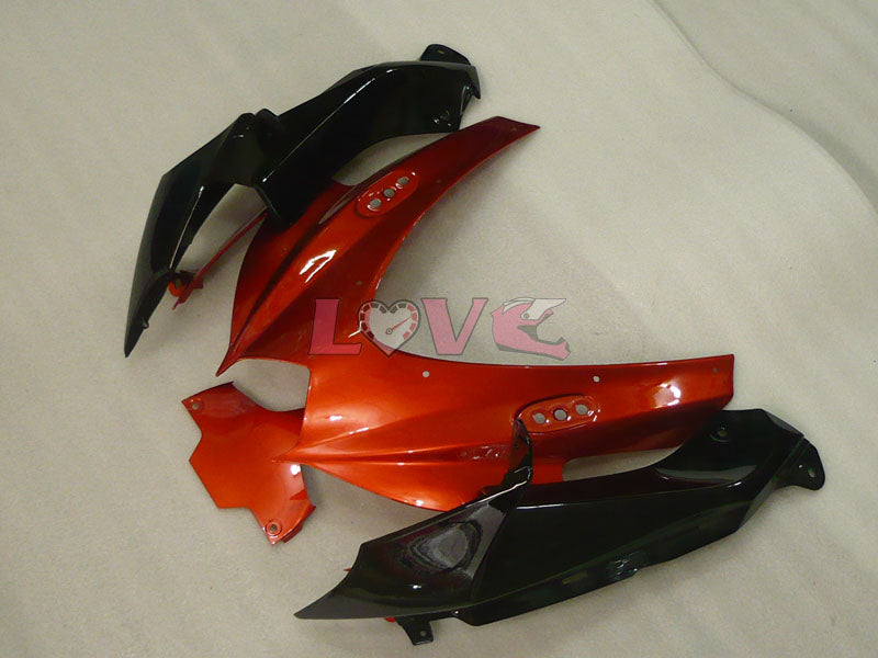 Factory Style - Orange Black Fairings and Bodywork For 2008-2010 GSX-R600 #LF3978