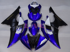 Factory Style - Blue Black Matte Fairings and Bodywork For 2008-2016 YZF-R6 #LF3431