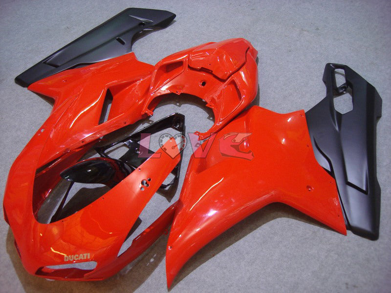 Factory Style - Red Black Fairings and Bodywork For 2007-2009 1098 #LF5580
