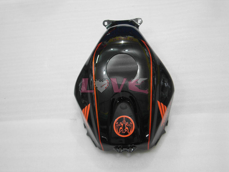 BACARDI - Orange Black Fairings and Bodywork For 2005-2006 CBR600RR #LF4439