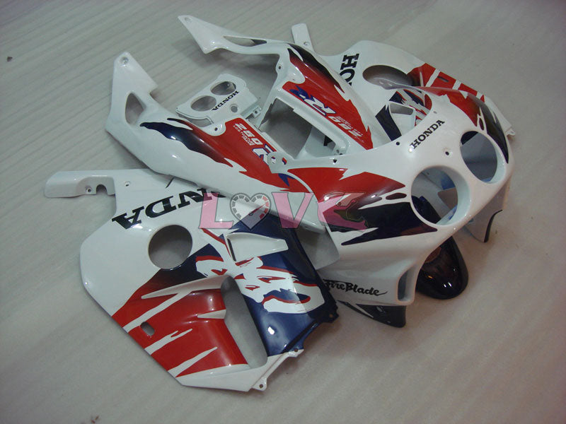 Fireblade - Red White Fairings and Bodywork For 1990-1994 CBR250RR #LF5008