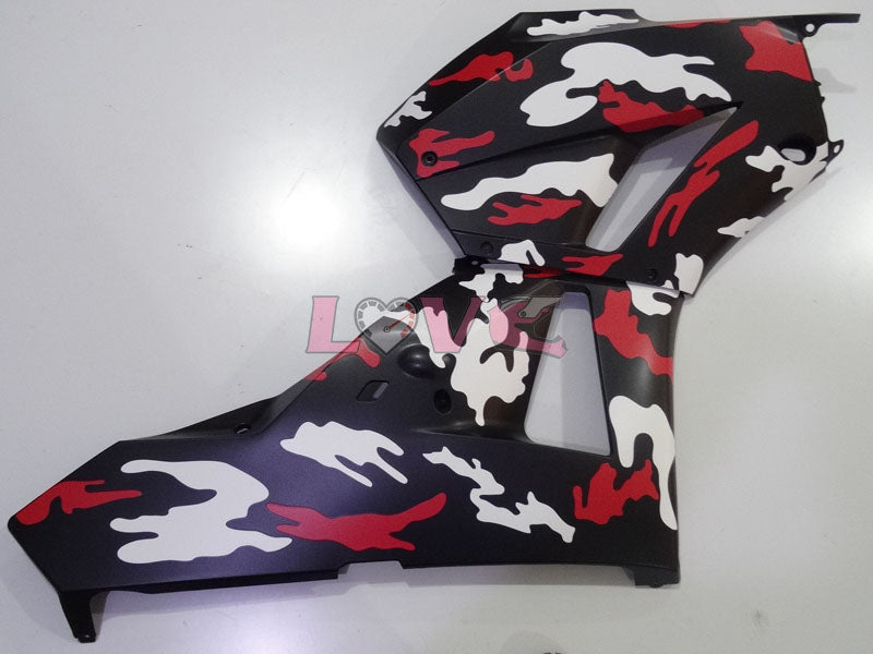 Customize - Red White Black Fairings and Bodywork For 2013-2016 CBR600RR #LF4419