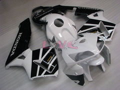 Factory Style - White Black Fairings and Bodywork For 2005-2006 CBR600RR #LF4430