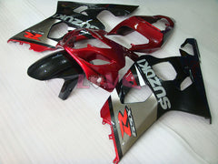 Factory Style - Red Black Fairings and Bodywork For 2004-2005 GSX-R600 #LF6447